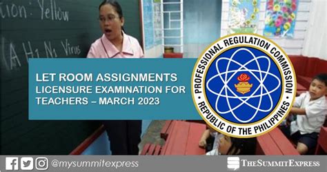 list of examinees for let march 2023|FULL LIST: LET Room Assignment March 2023 Teachers board .